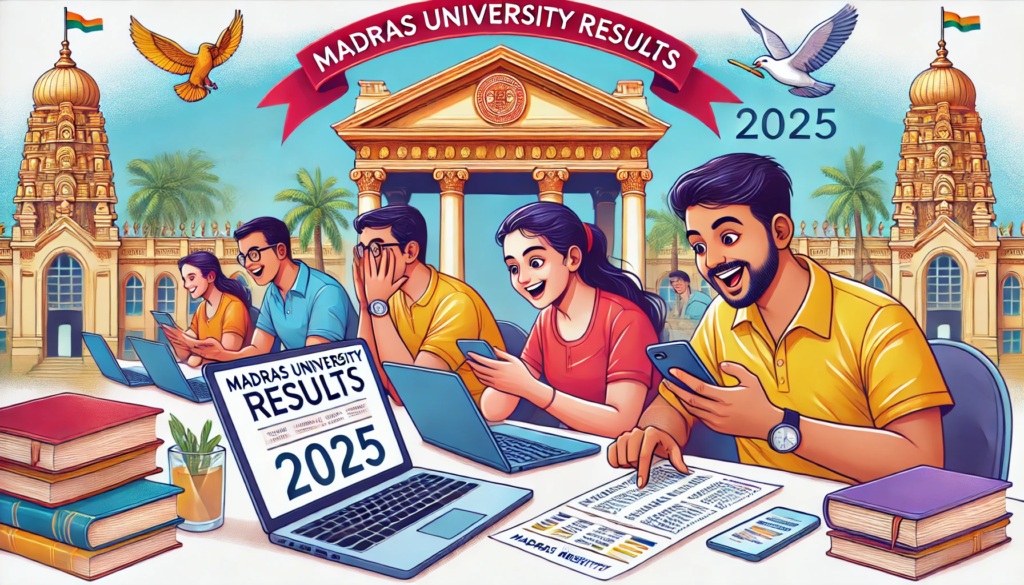 Madras University Result image